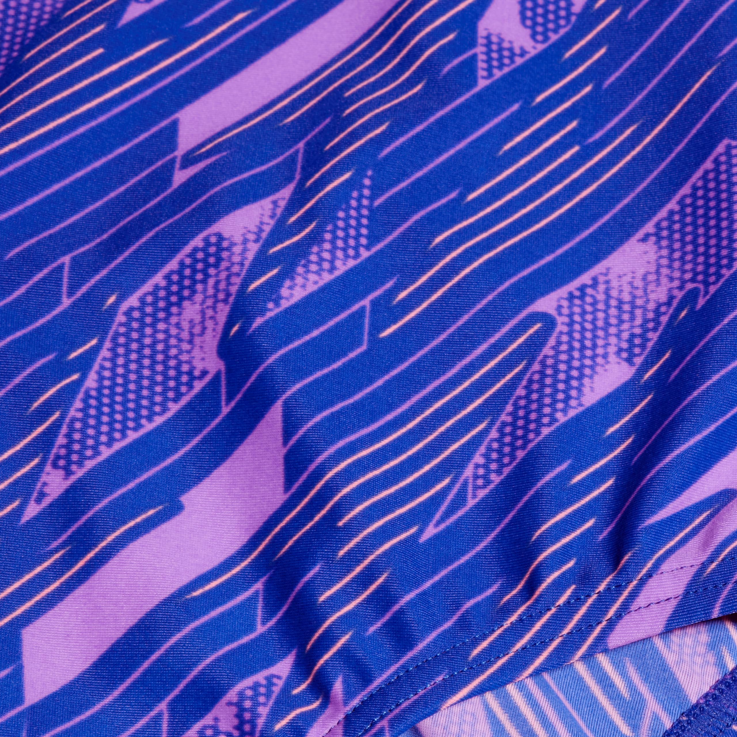Speedo Maillot de Bain Hyperboom Allover Medalist | Séchage Rapide | Fitness | Résistant au Chlore Maillot de Bain Fille (Lot de 1)