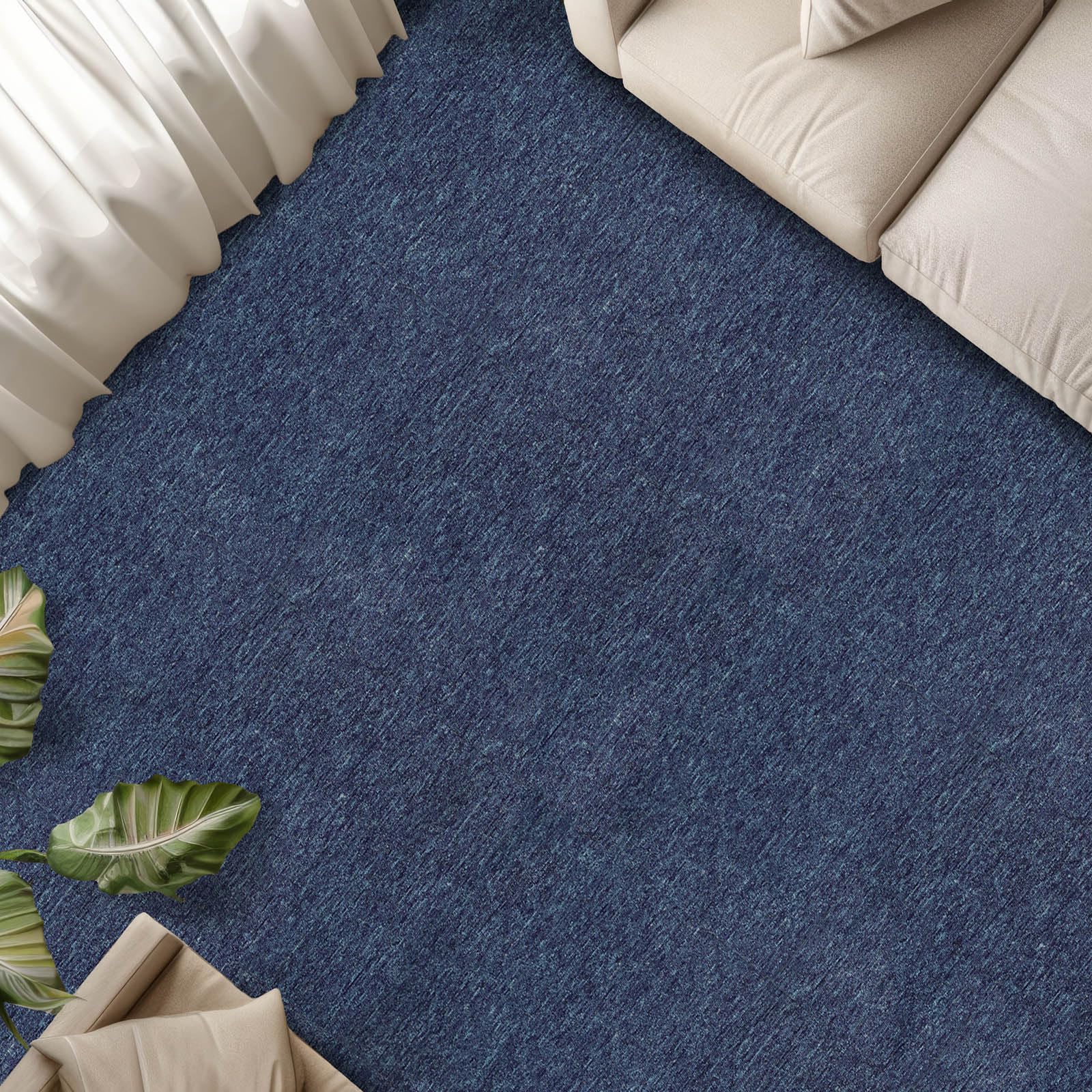 Actiasmat Blue 50X50cm Carpet Tiles 5 Sq M Contract Flooring Tiles With Heavy Duty Bitumen Backing 20 Pack (, 5 Sq. M)