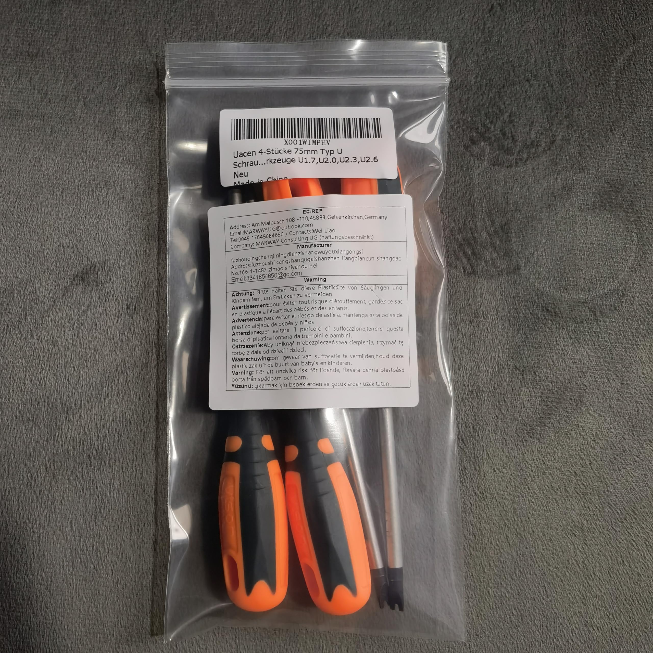 tugu-taページ Amazon.com: 4-Piece 75 mm Type U Screwdriver Sets, U Type