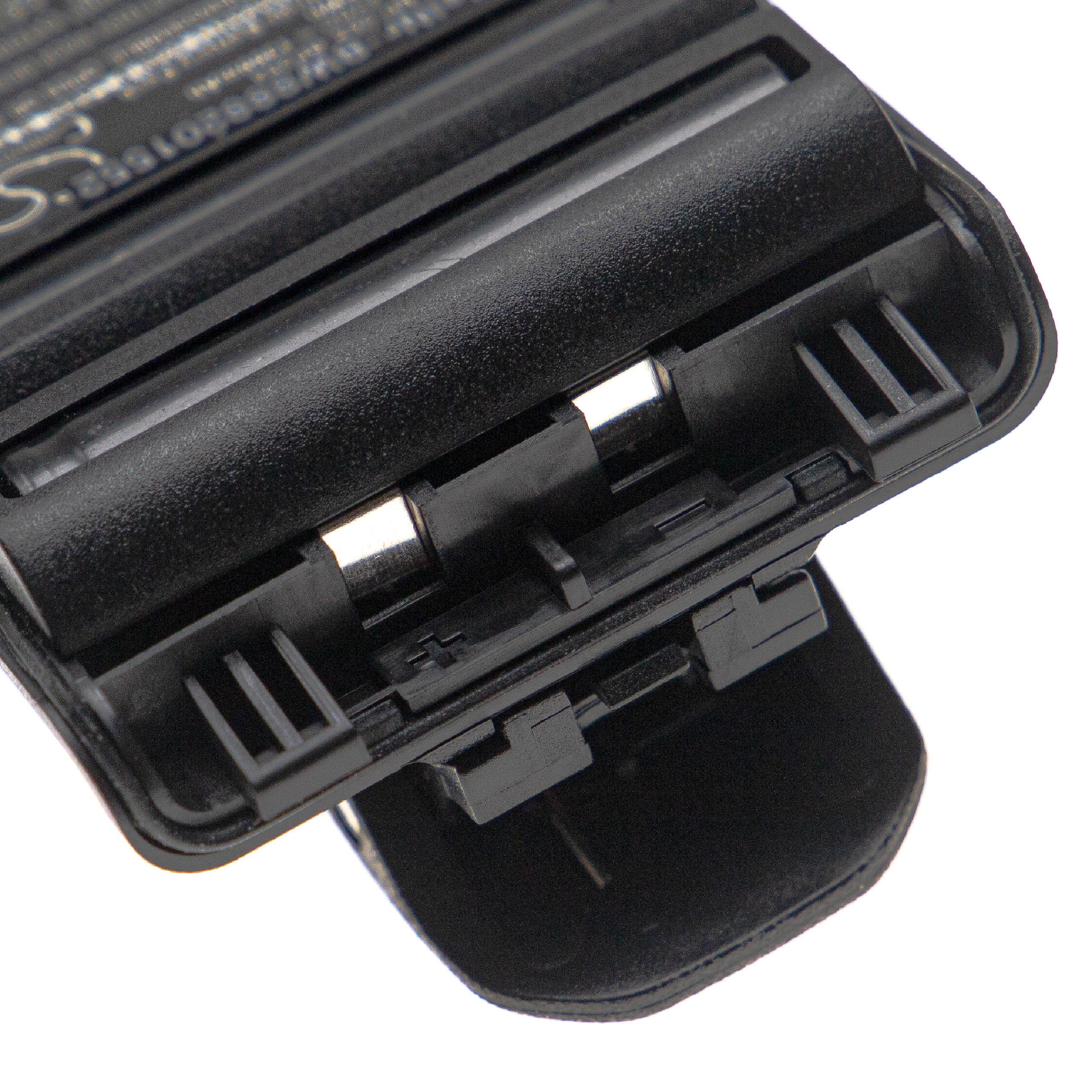 vhbw batteria compatibile con Icom IC-F3210D, IC-F4102D, IC-F4001, IC-F4002, IC-F4003, IC-F4101D radio (1300mAh, 7,2V, NiMH)