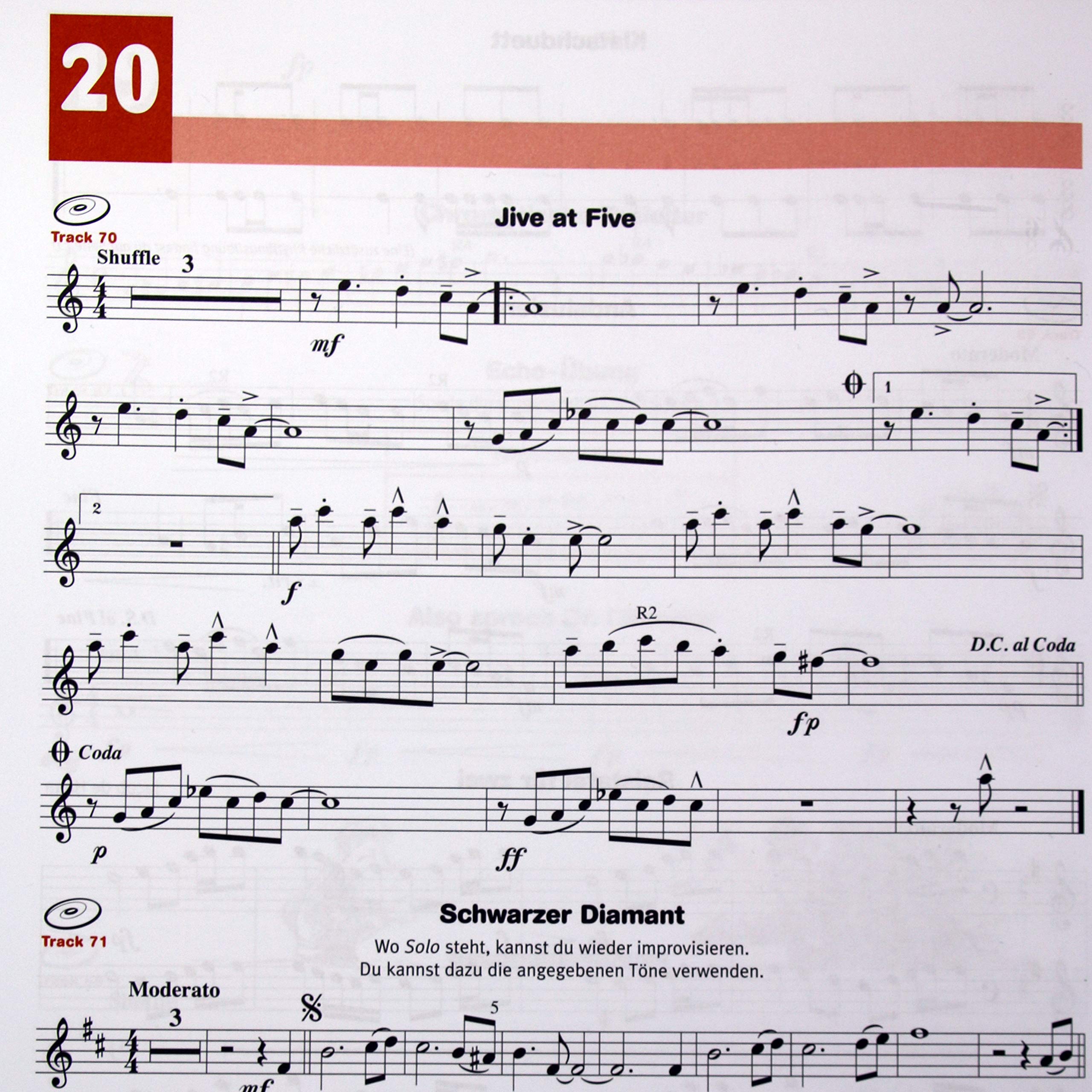 Hören, Lesen & Spielen Band 2 - Schule für Altsaxophon (mit Audiotracks Online) - ISBN: 9789043163491 + Hochwertiges Poliertuch für Saxophon