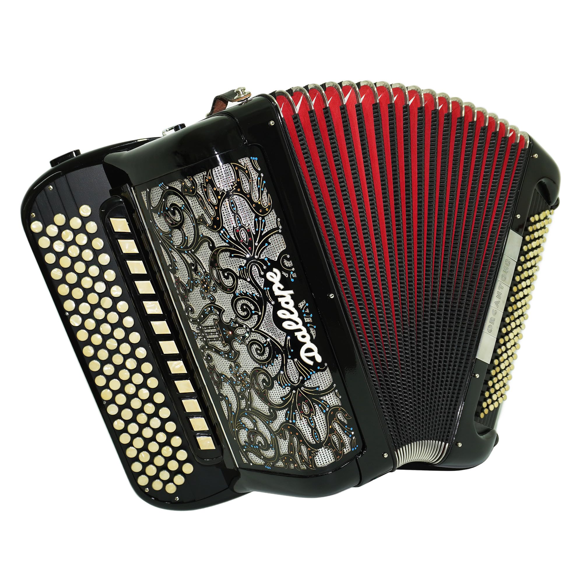 Amazon.com: Generic Dallape Organtone 5 Row Button Accordion, made