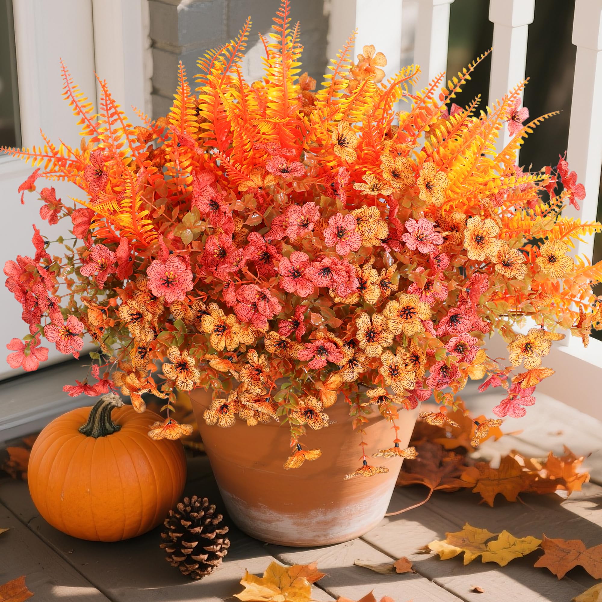 Amazon.com: Artificial Faux Outdoor Flowers Plants for Spring