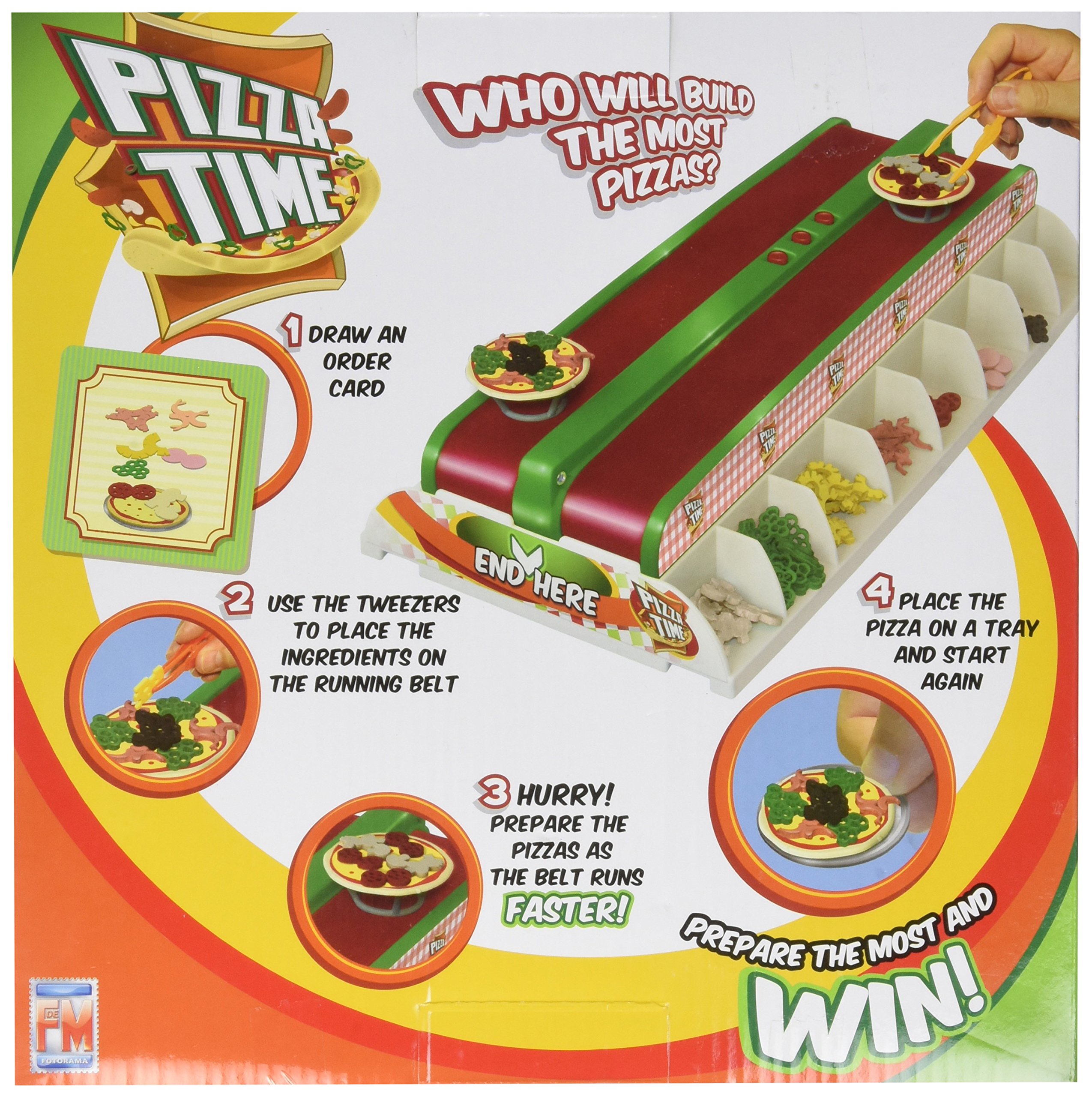 Fotorama Pizza Time BuildAPizza Game, Frantic Fun FastPaced Conveyor