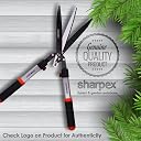 Sharpex Heavy Duty Hedge Shear with Sharp Blade, Spring Loaded Fuction and Comfortable Handle | Hedge Pruner Shear Grass Cutter for Outdoor Gardens (3 Blade Hedge Shear) gallery image