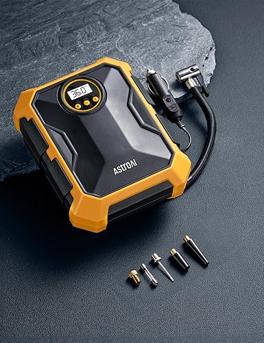 Miniatura 8 de AstroAI Inflador de neumáticos Compresor de aire 12V DC Compresor de aire portátil Accesorios para automóviles Bomba de neumáticos automática 100PSI