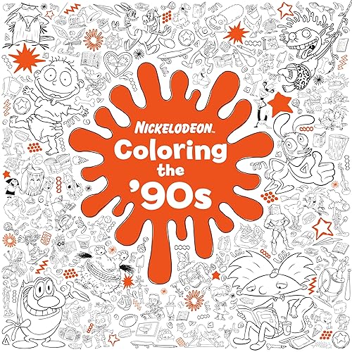 Coloring the '90s (Nickelodeon) - Paperback