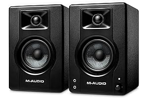 BX3 3.5" Studio Monitors: Crystal-Clear Audio for Your Home and Studio
