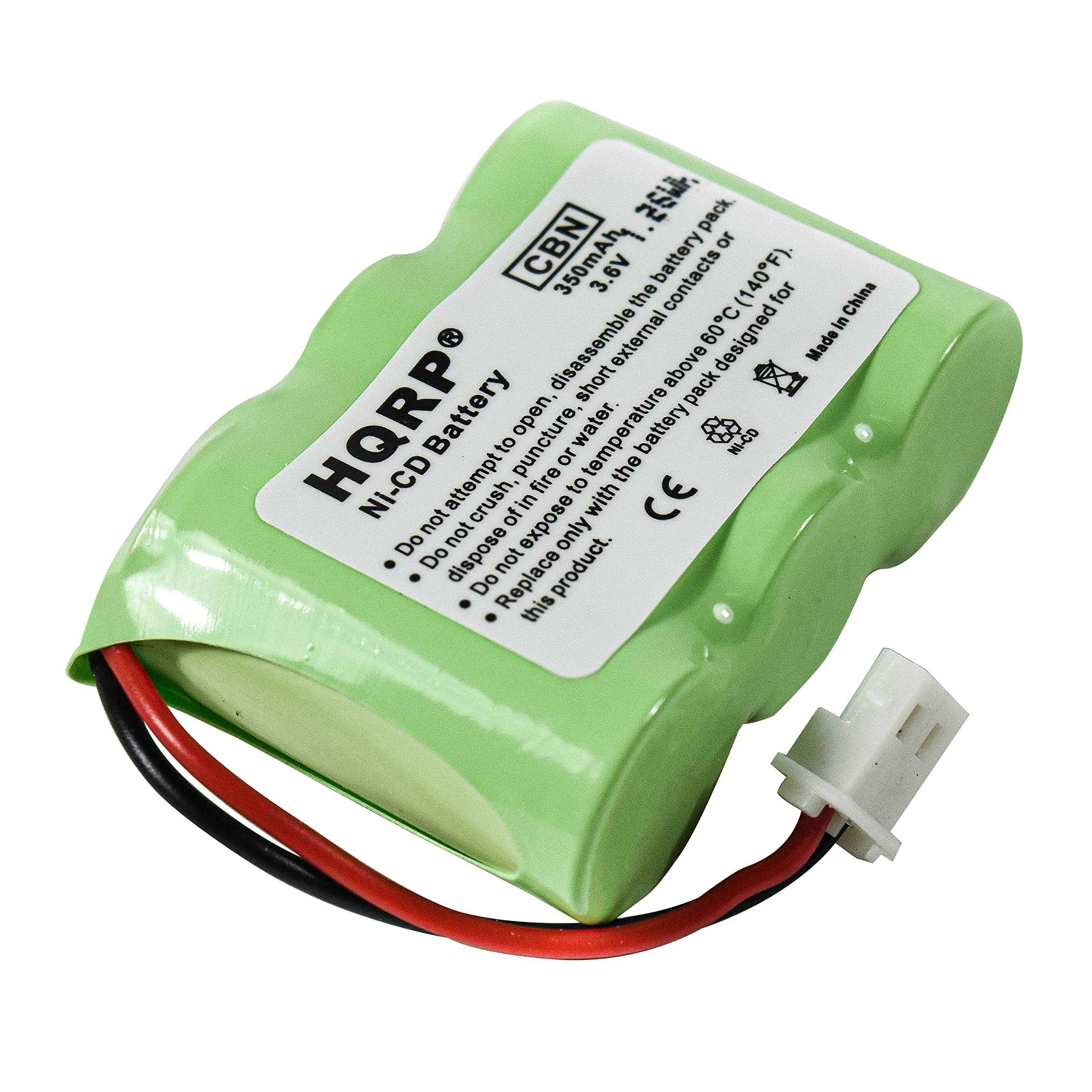 HQRP Cordless Phone Battery for V-tech / VTech 89-1338-00 / 89133800, 89-1338-00-00, BT-17333 / BT17333, BT-27333 / BT27333 Replacement