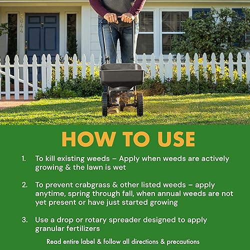 Miniatura 6 de Spectracide Weed Stop gránulos para prevenir malezas y hierbajos de hoja ancha para el césped paquete de de 1