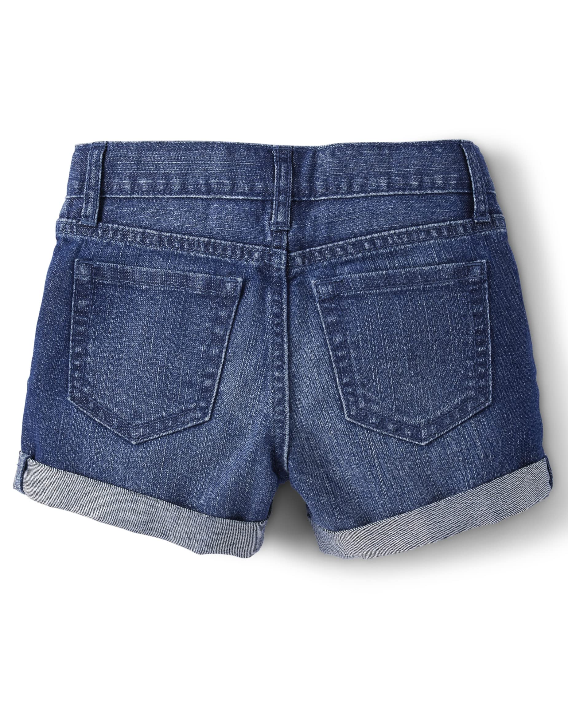 The Children's Place Roll Cuff Shortie Pantalones Cortos para Niñas