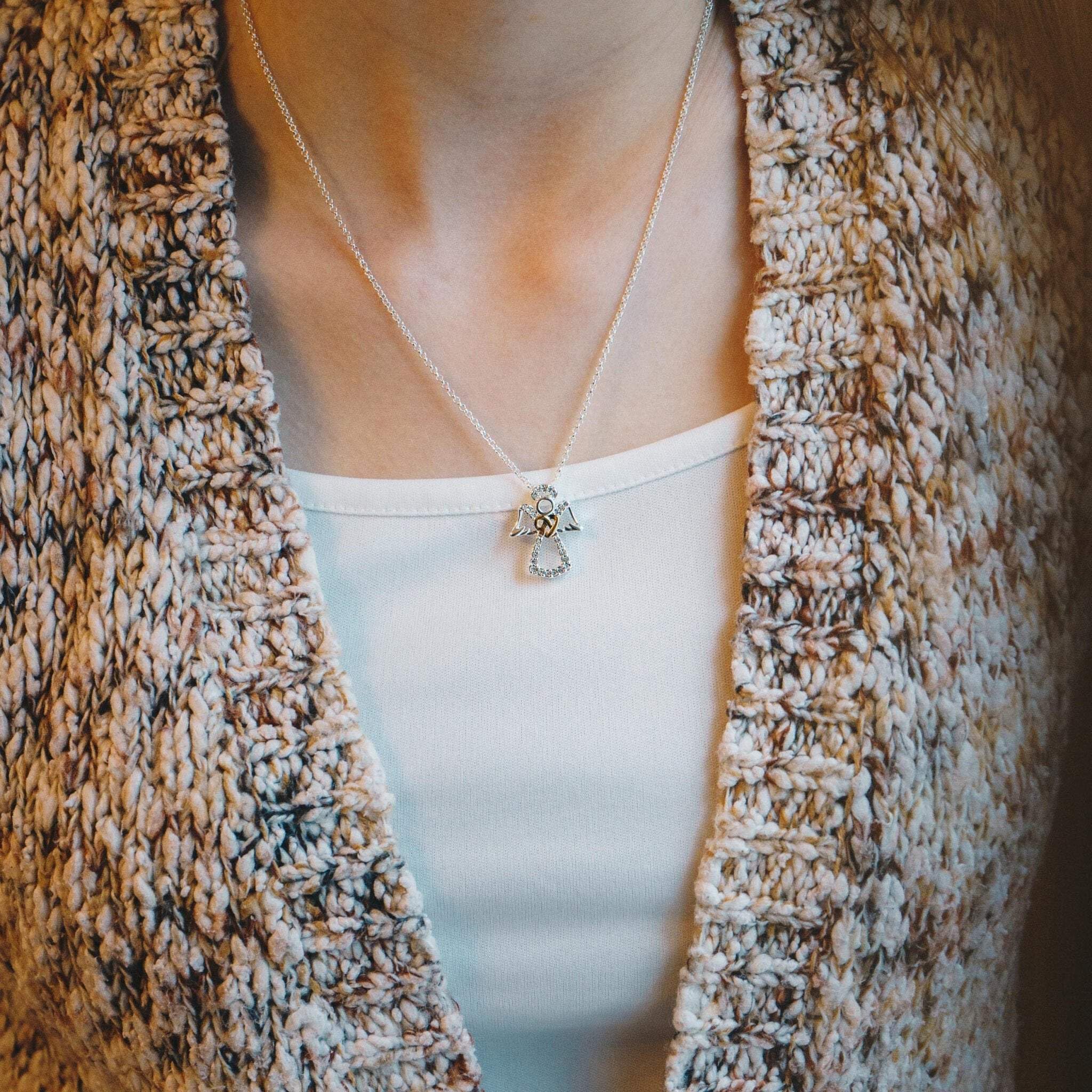 Collana Argento con Punto Luce - Mamo Non Mamo