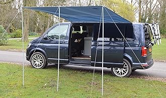Wild EarthSun canopy awning for VW Camper Van motorhome 300cm x 240cm MED Grey