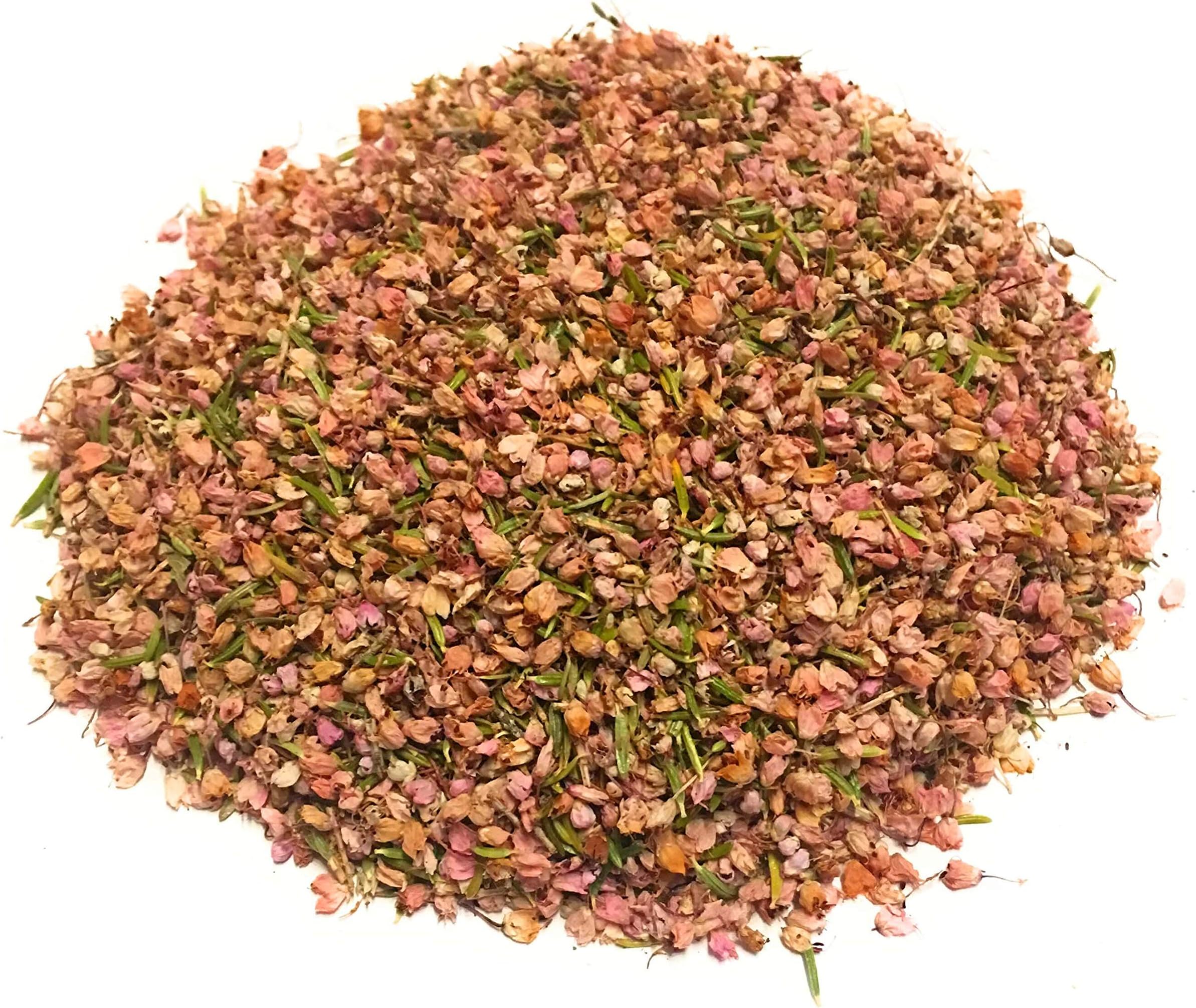 Pink Heather Erica For Tea & Sprinkles - Edible Flowers - Net Weight: 0.71oz / 20g