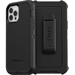 Funda Acuatica Iphone 12 Pro Otterbox Funda para iPhone 12 / iPhone 12 Pro Defender, resistente a golpes y caídas, Ultra-Rugerizada, Protectora, Testada 4x con estándares Militares anticaídas, Negro, Sin Pack Retail
