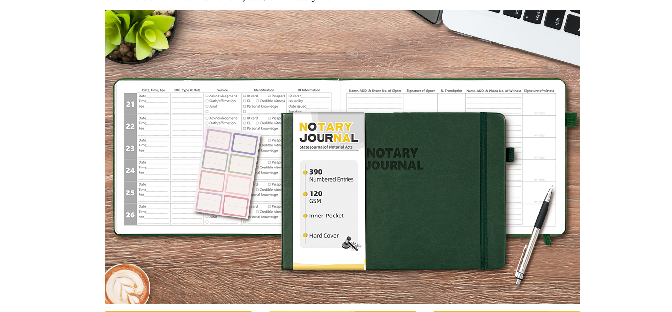✨️新品未使用✨️ NOTARY JOURNAL 公証人日記 ✨️新品未使用✨️ NOTARY JOURNAL 公証人日記 Notary Journal