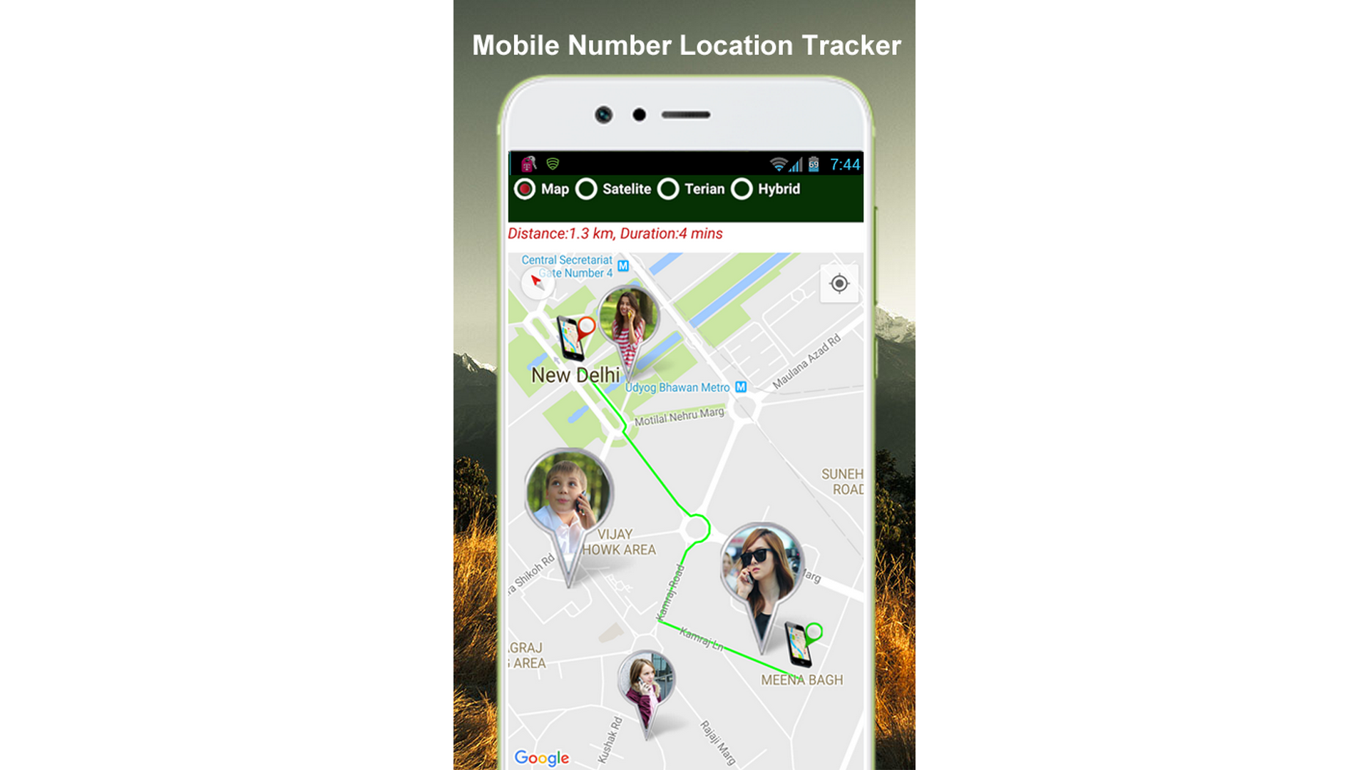 Mobile Number Location Finder for Android