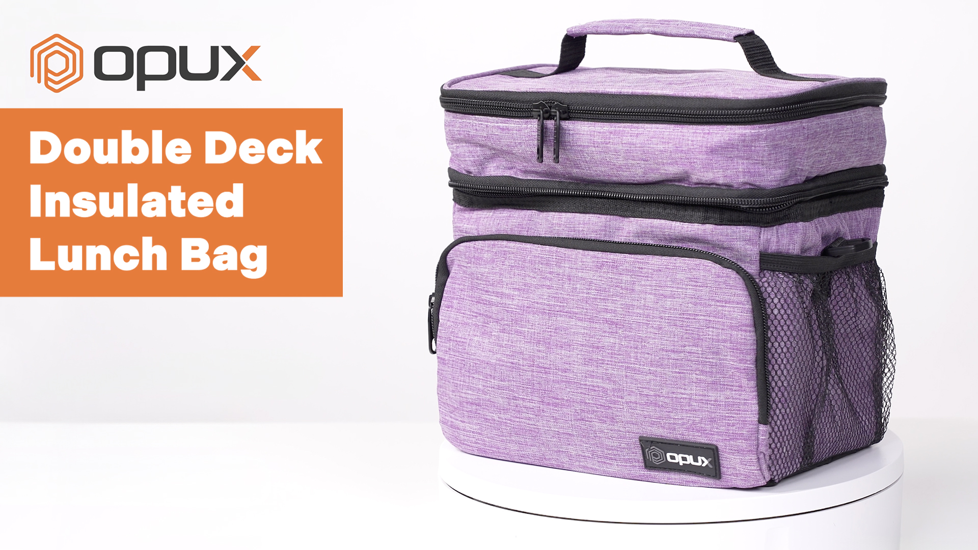 Amazon.com: opux Insulated Lunch Bag for Men Women, Large Dual