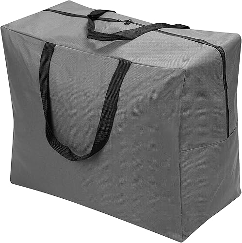 Miniatura 7 de ProPik - Bolsa de almacenamiento de accesorios para adornos navideños, de poliéster, 15 x 9,8 x 18,1 pulgadas, con asas y cremallera de longitud