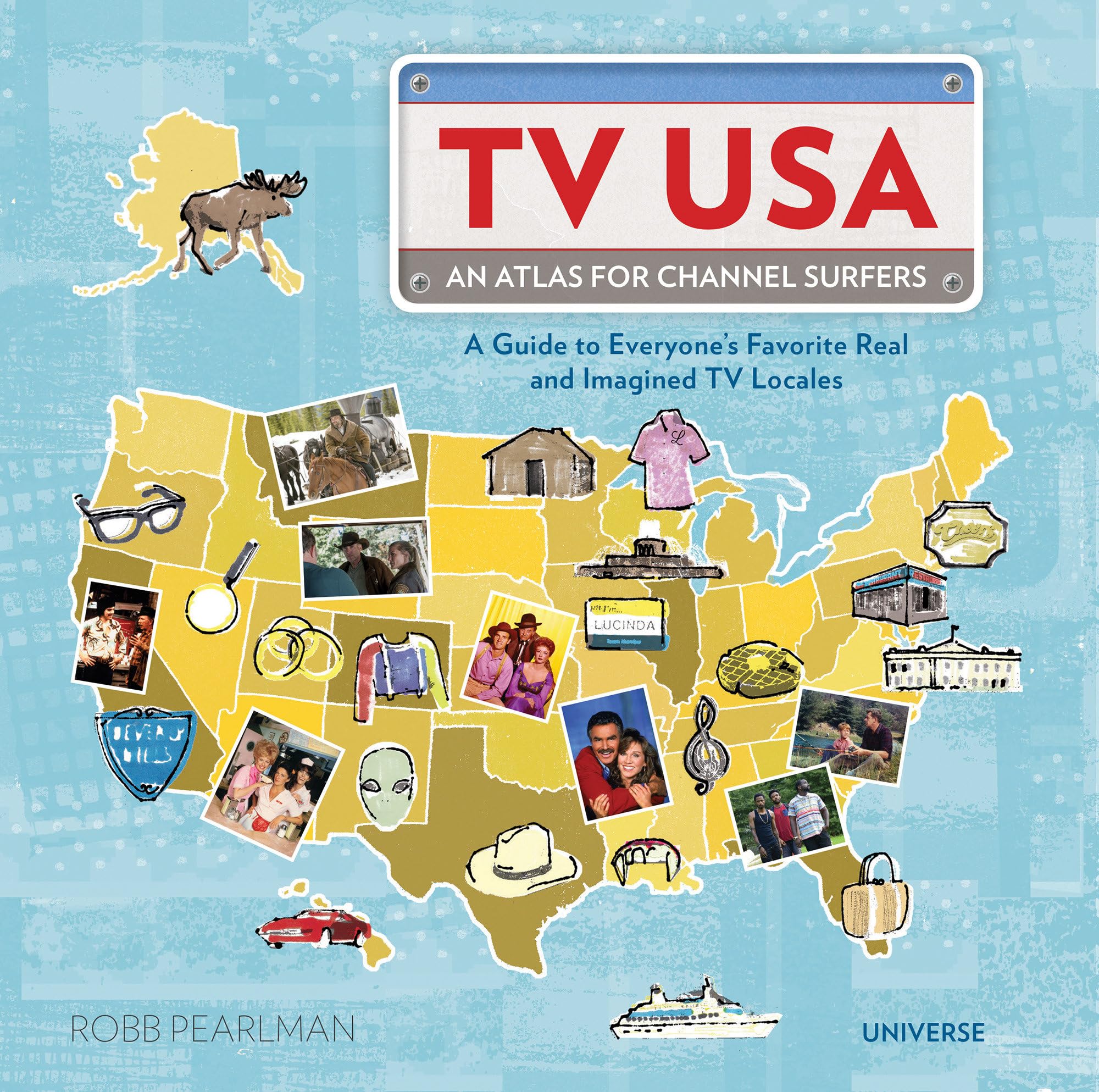 TV USA An Atlas for Channel Surfers cartographie complète des réseaux de télévision