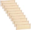 Lehmans Stoney Acres Beekeeping Beehive Frame, Waxed Plastic Foundation, Medium Assembled Honey Bee Hive, Amish Made Set of 10