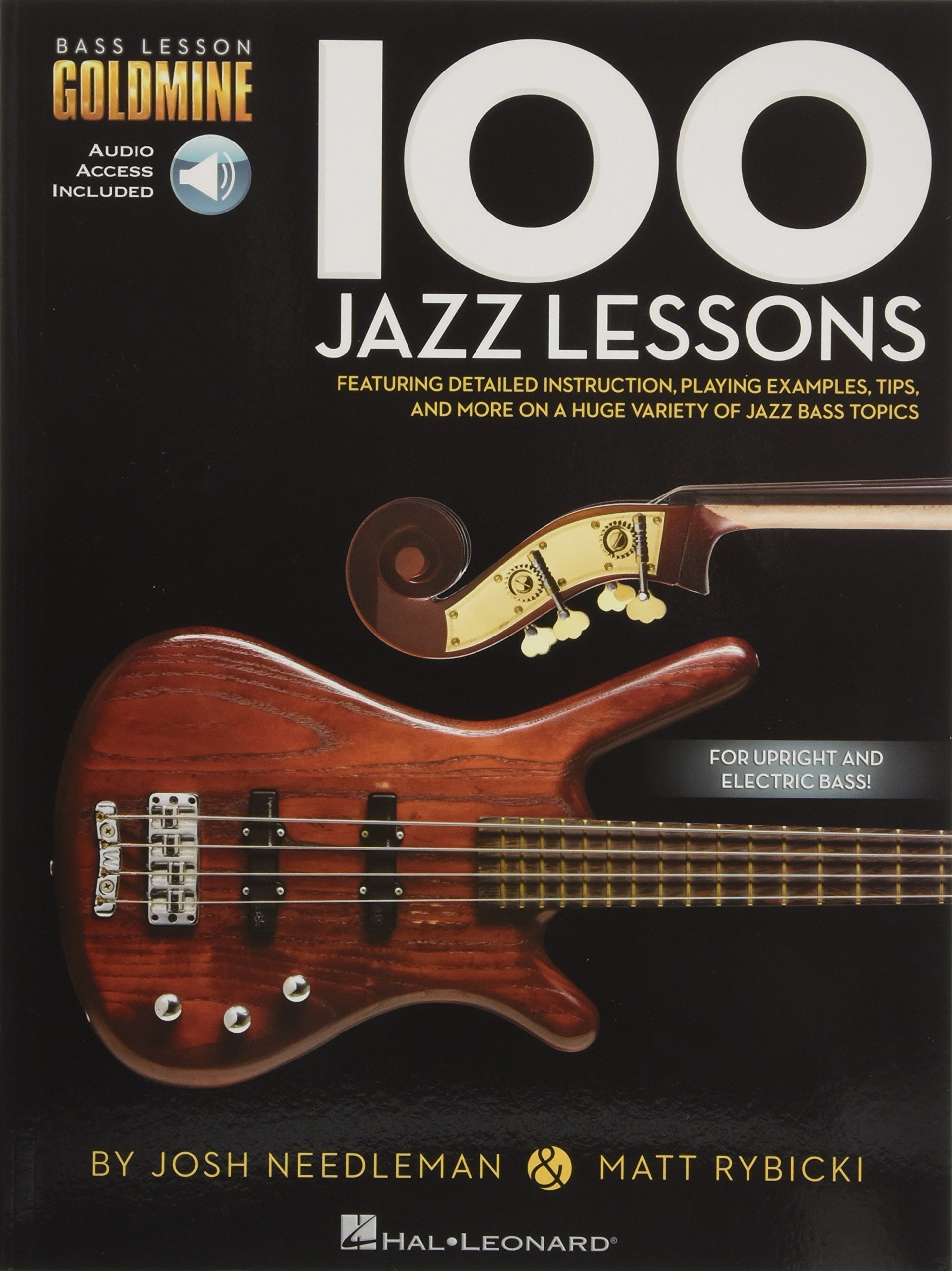 Bass Lesson Goldmine: 100 Jazz Lessons: Bass Lesson Goldmine Series