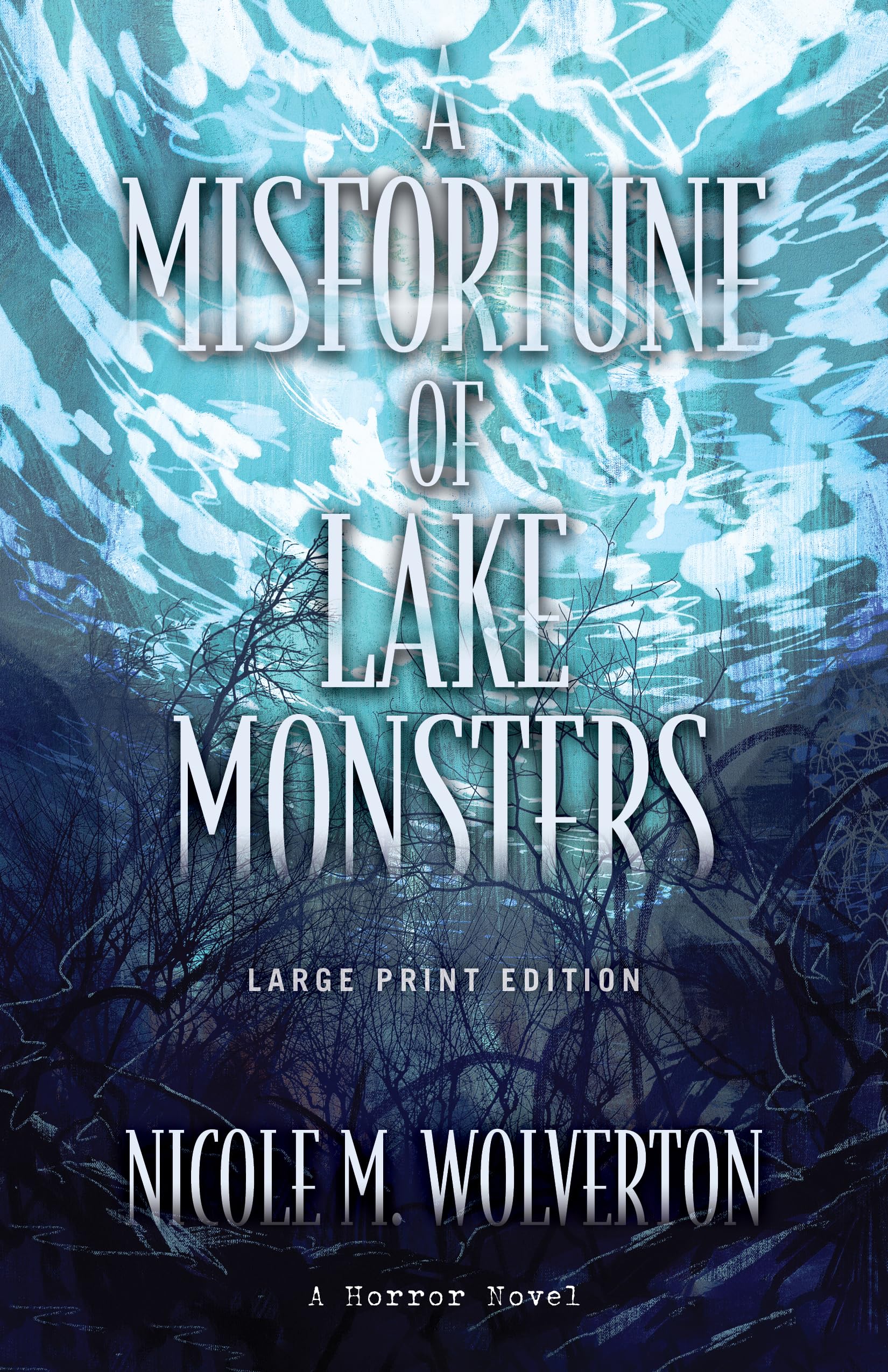 Buy A Misfortune of Lake Monsters (Large Print Edition) — BookShops.in