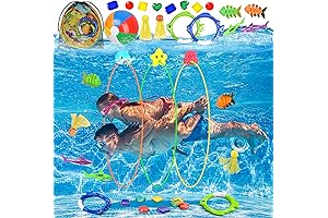 DISHIO Swimming Hoops for Kids
