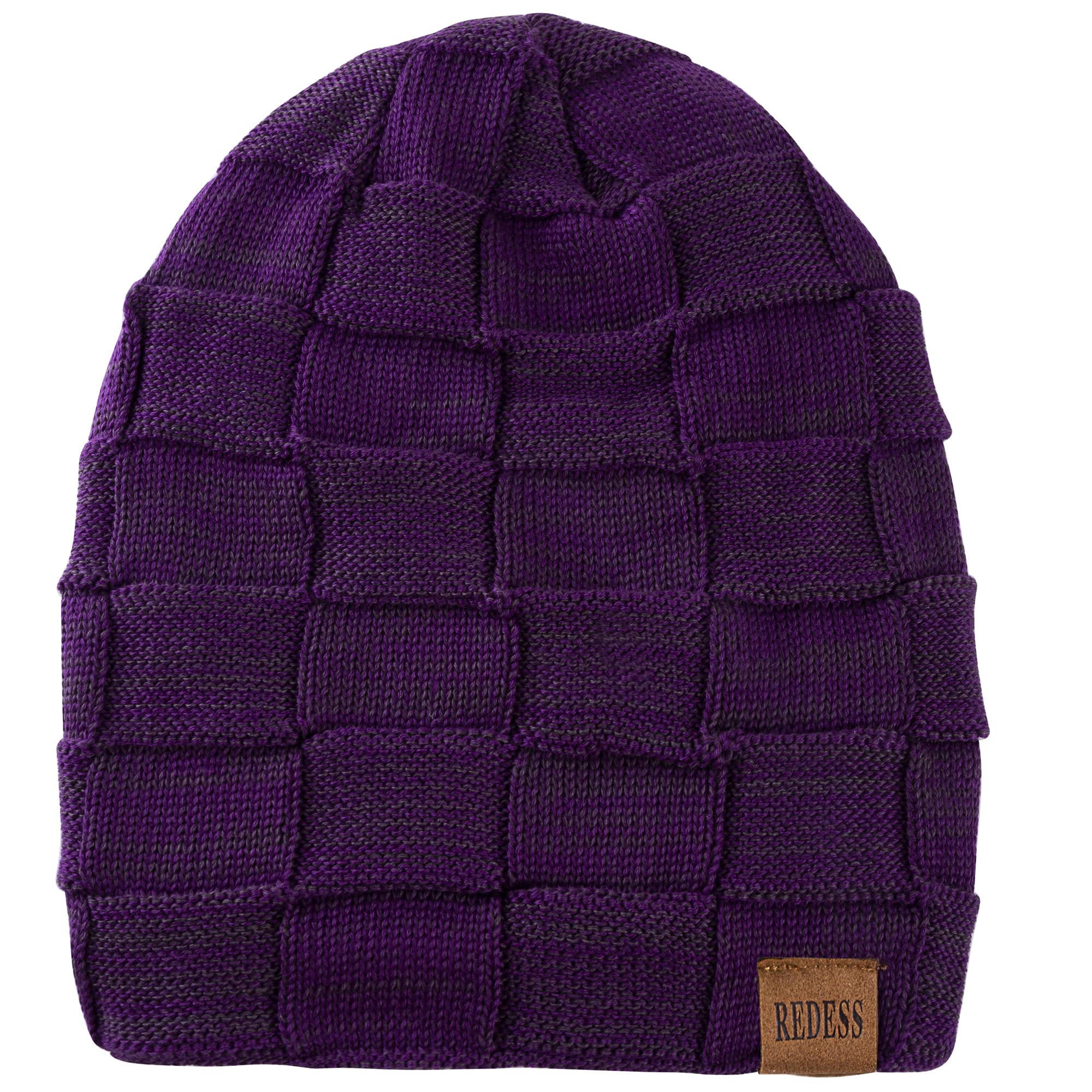 REDESS Cappello a Berretto per Uomini e Donne Cappelli Caldi Invernali in Maglia Slouchy Cappello a Cranio Spesso
