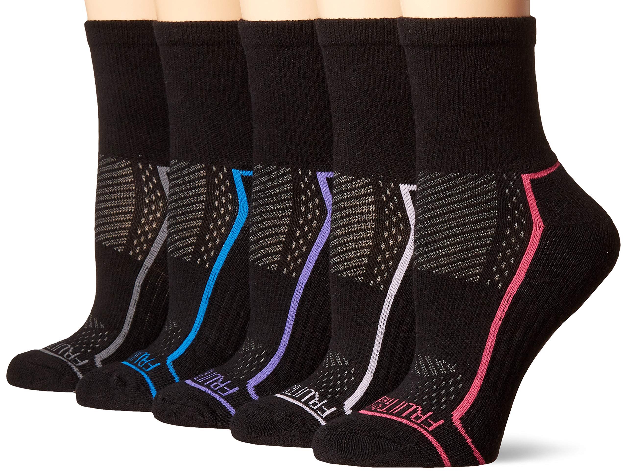 Fruit of the LoomWomen's Coolzone Active Lightweight Cotton Socks