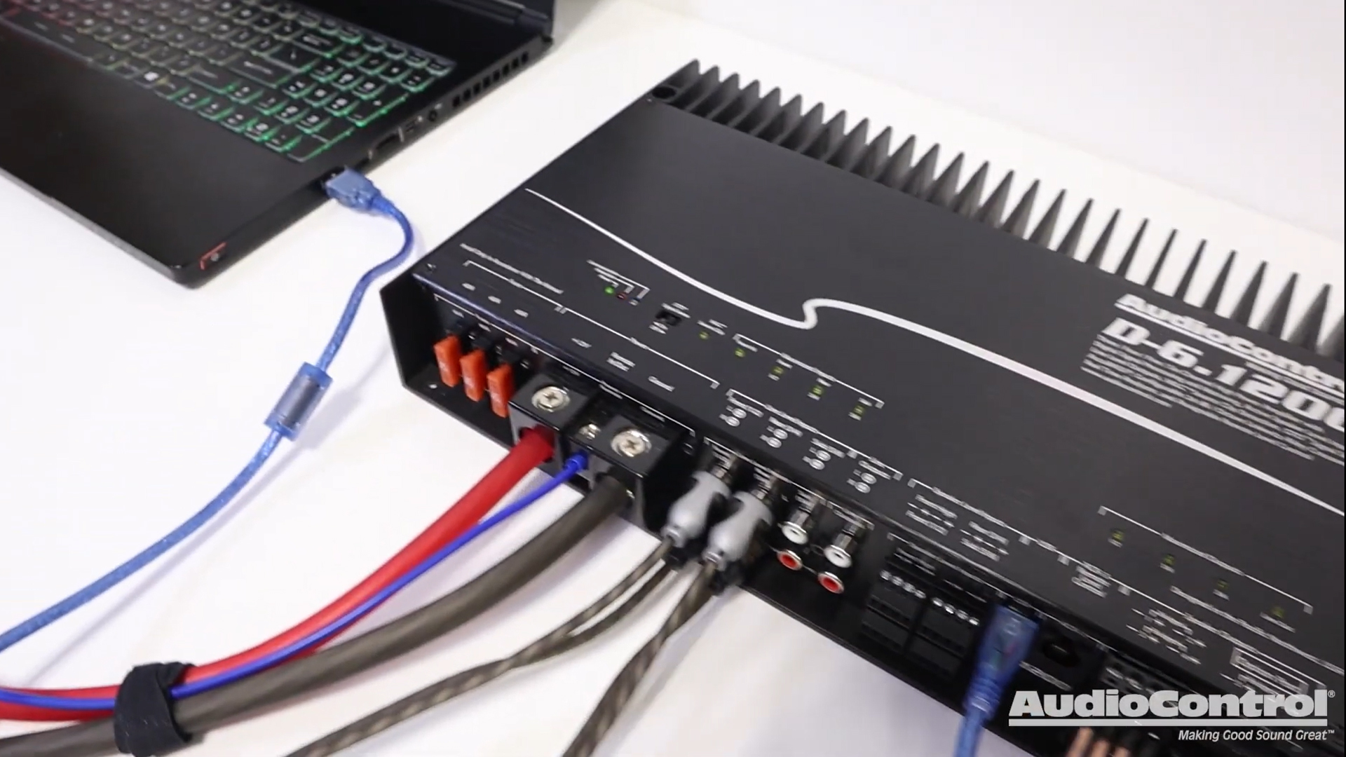 AudioControl D-6.1200 6-Channel DSP Car Amplifier with App Control
