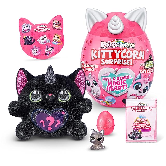 Foto 7 de 7 de Rainbocorns ZURU KITTYCORN Surprise - Huevo Sorpresa de Peluche de Gatito - 9259SQ1