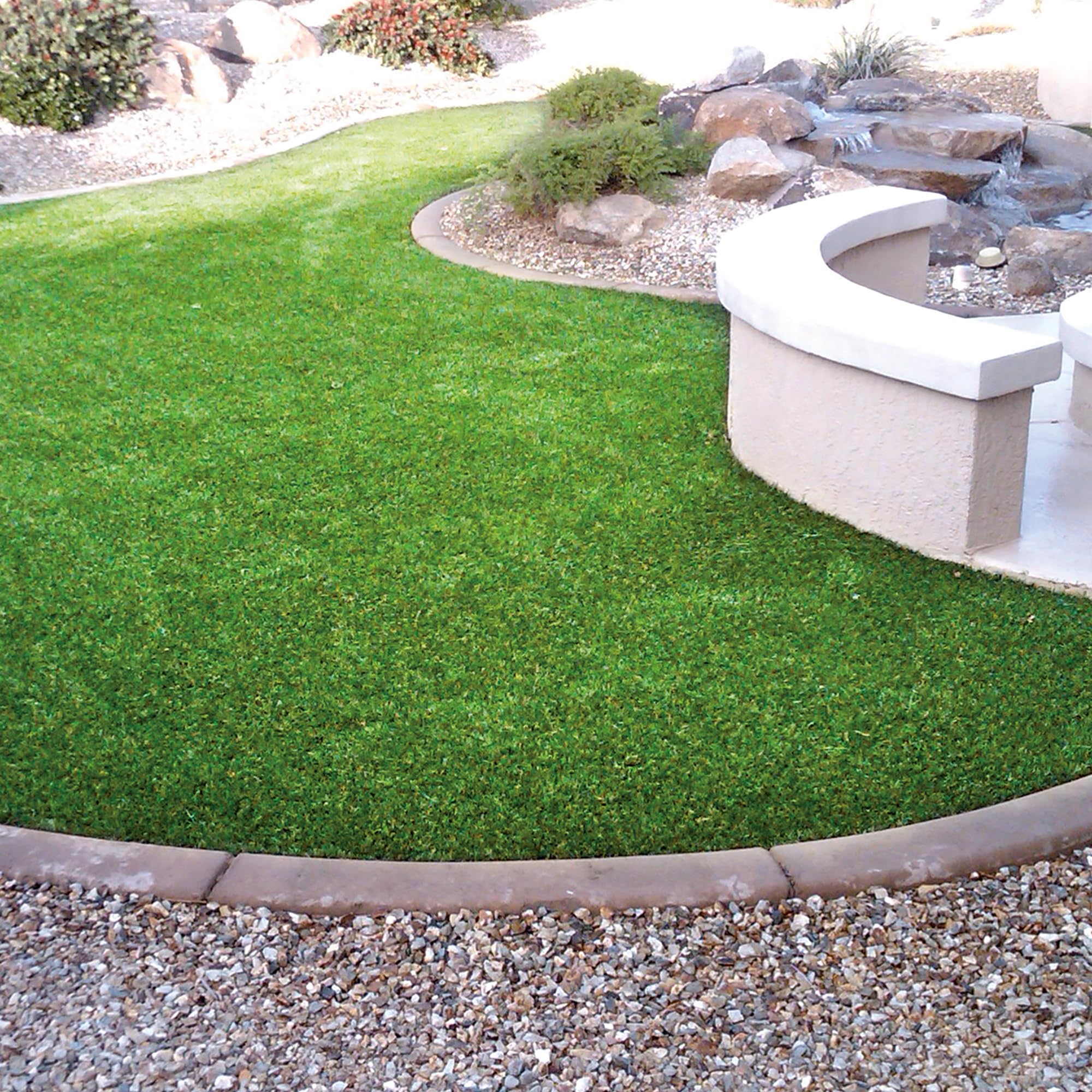 TENAX Derby 1,00x4 m Verde, Prato Sintetico 17 mm per Giardini, Terrazze, Balconi, Erba Artificiale per Piccoli Spazi Esterni e Aiuole