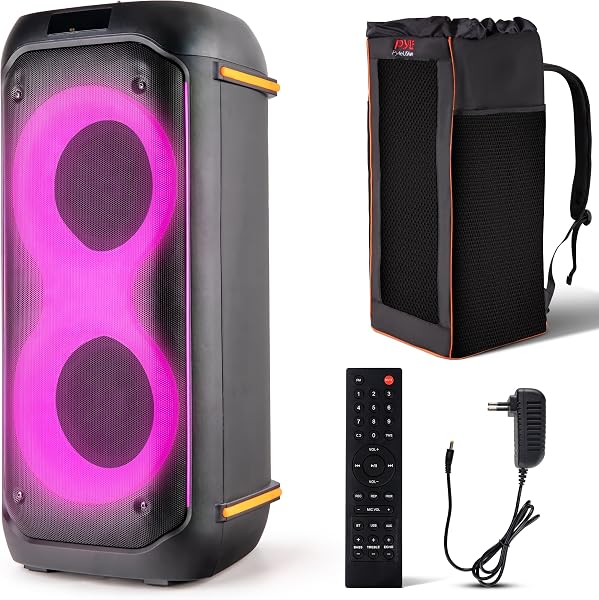 Pyle Système Compact d’Enceinte Bluetooth PA 160W