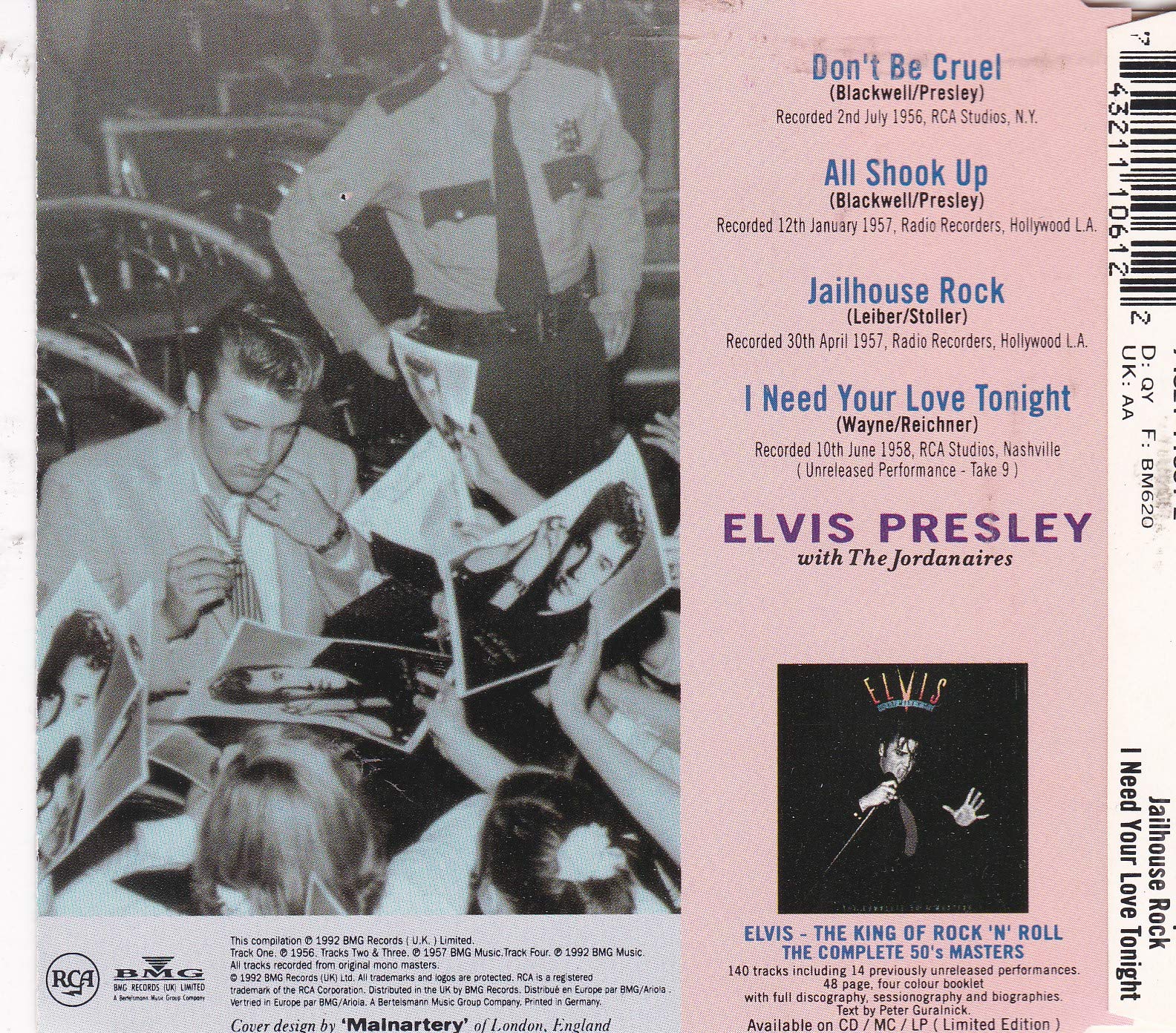 Amazon.com: Don't Be Cruel : Presley, Elvis: CDs & Vinyl