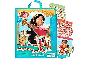 Disney Elena of Avalor Magnetic Wooden Doll Dress Up Kit