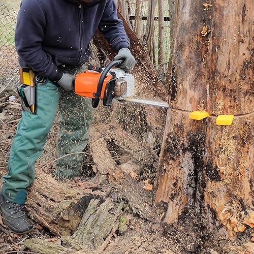 Miniatura 7 de Yardmaris Bolsa de cuña de tala, cinturón ajustable de varios cinturones, bolsa de cuña de tala de árboles para cortar árboles