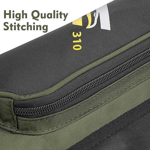 Miniatura 17 de SUNYA Carcaj de cadera de tiro con arco para flechas. Incluye 3 tubos de soporte de flecha, bolsillos de accesorios y cinturón de cintura. Apto