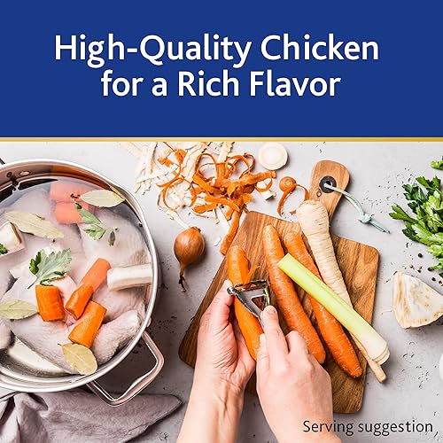 Miniatura 7 de College Inn Caldo de pollo sin grasa y bajo en sodio, 14.5 oz