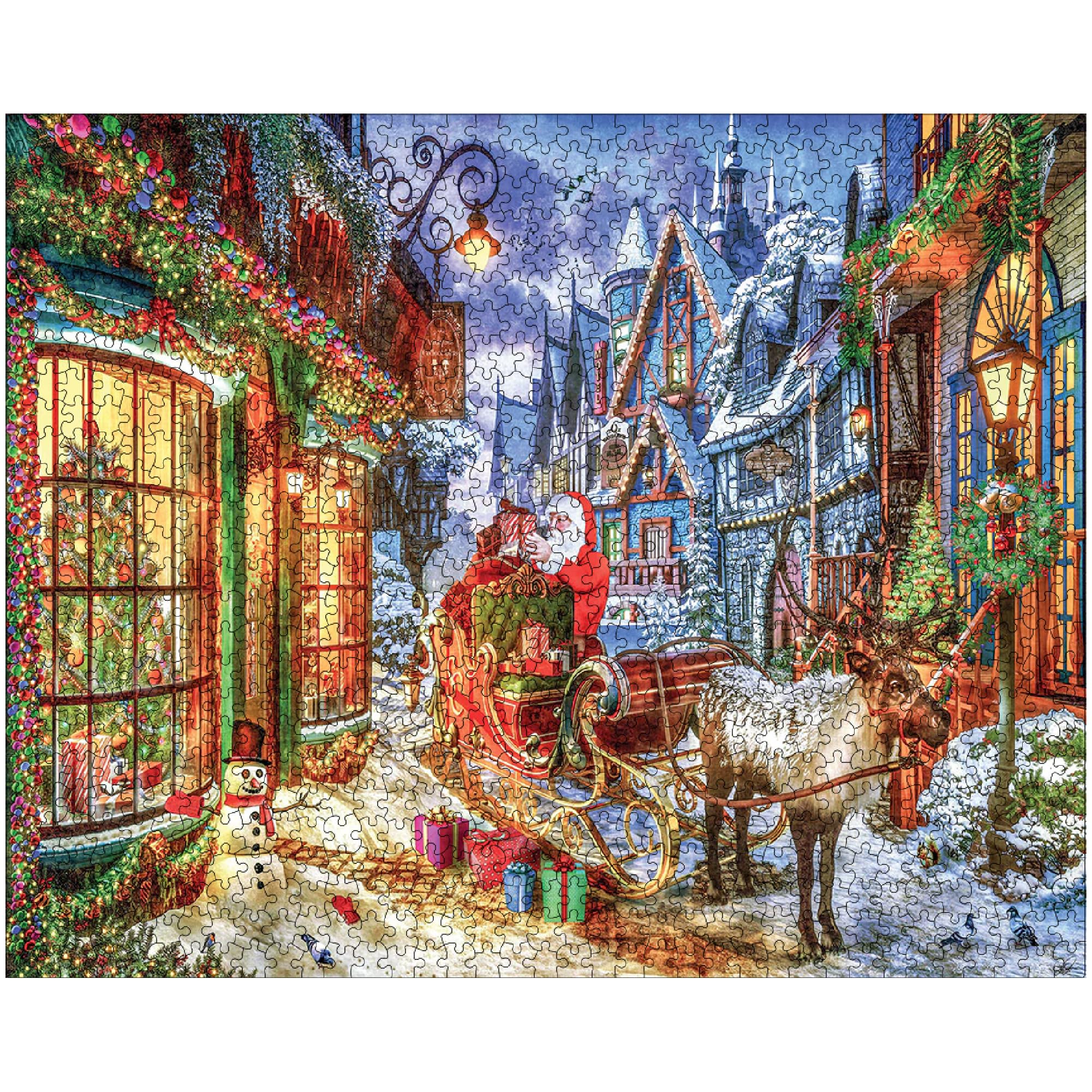 Amazon.co.jp: White Mountain Santa's Deliveries 1000ピース