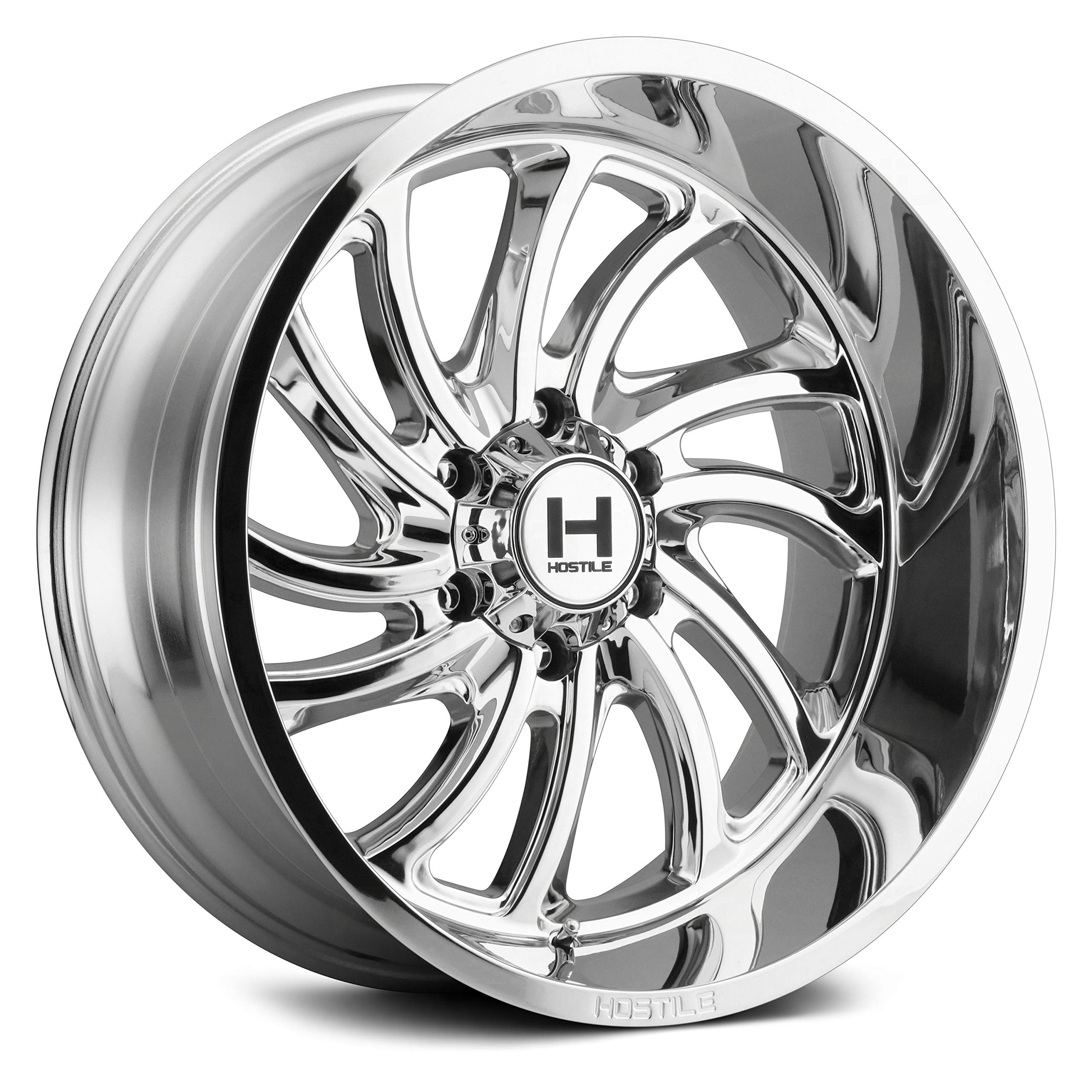Amazon.com: Hostile H118 Demon Custom Wheel - Armor Plated - 24