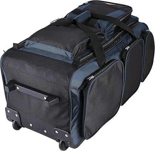 Vista 4 de Travelers Club Xpedition 30 Inch Multi-Pocket Upright Rolling Duffel Bag