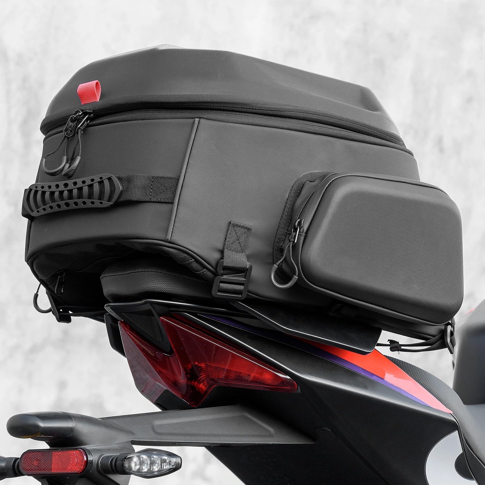 Staffa Per Valigia Portapacchi Borsa Per Casco Universale Per Sedile Posteriore Da 43L-54L Zaino Moto Bagaglio Espandibile Impermeabile Accessori Per Borse Sella Turismo