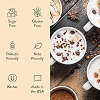 Vista 99 de Jordan's Skinny Syrups - Caramelo de mantequilla, jarabe saborizante sin azúcar, botella de 25.4 onzas (paquete de 1)