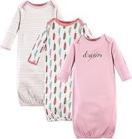 Vista 46 de Touched by Nature - Camisones unisex de algodón orgánico para bebé Margarita