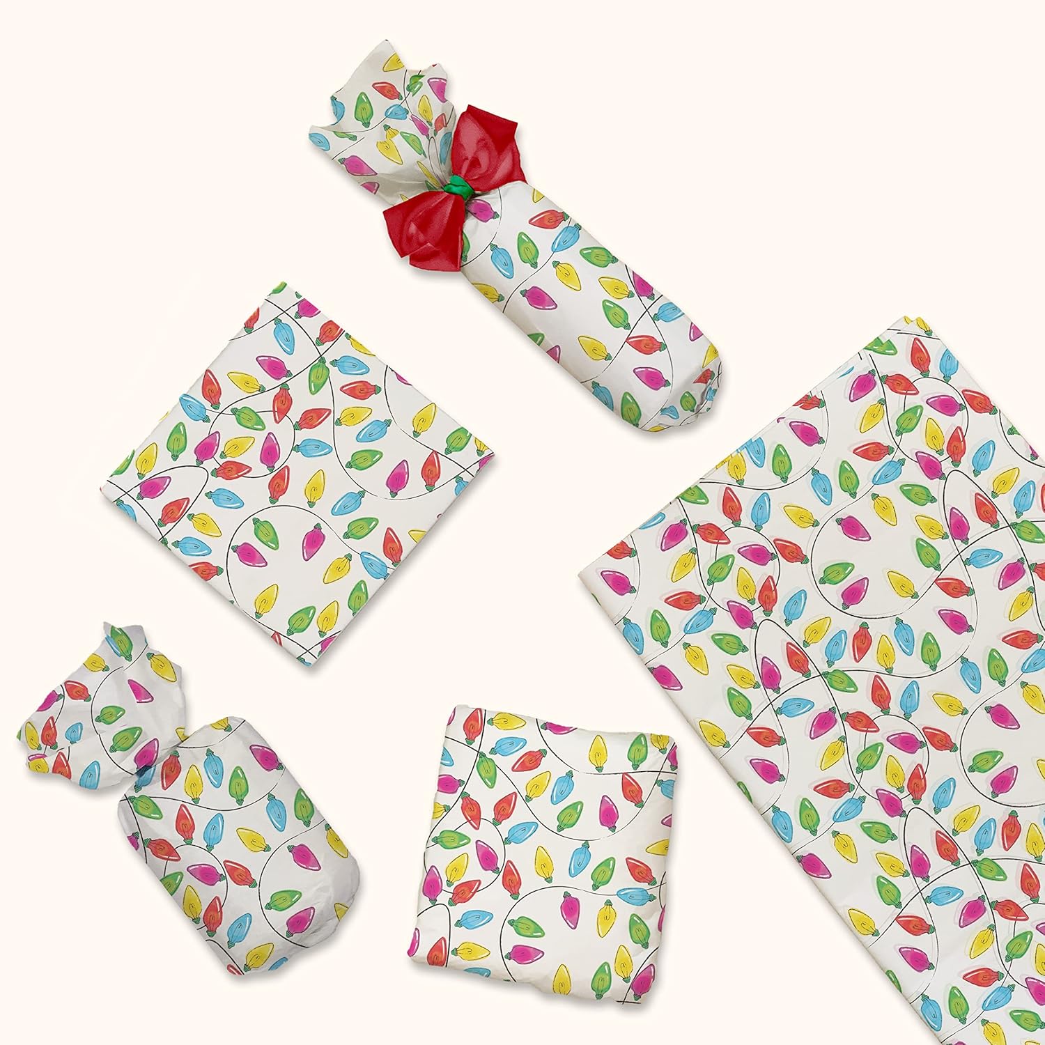 Buy Christmas Lights Tissue Paper Christmas Tissue for Gift Wrapping