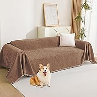 Vista 20 de MYSKY HOME Funda de Sofá Boho Súper Suave Fundas de Sofá para Sofá de 2-3 Cojines, Funda Moderna de Sofá de Jacquard Negro Funda de Loveseat Futón