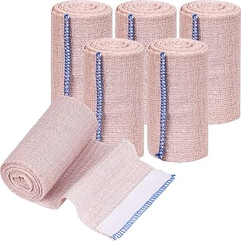 Elastic Bandage Compression Bandage Elastic Bandage Self-Adhesive Bandage 6 Rolls Sports Bandage Support Bandage Sports Accessories