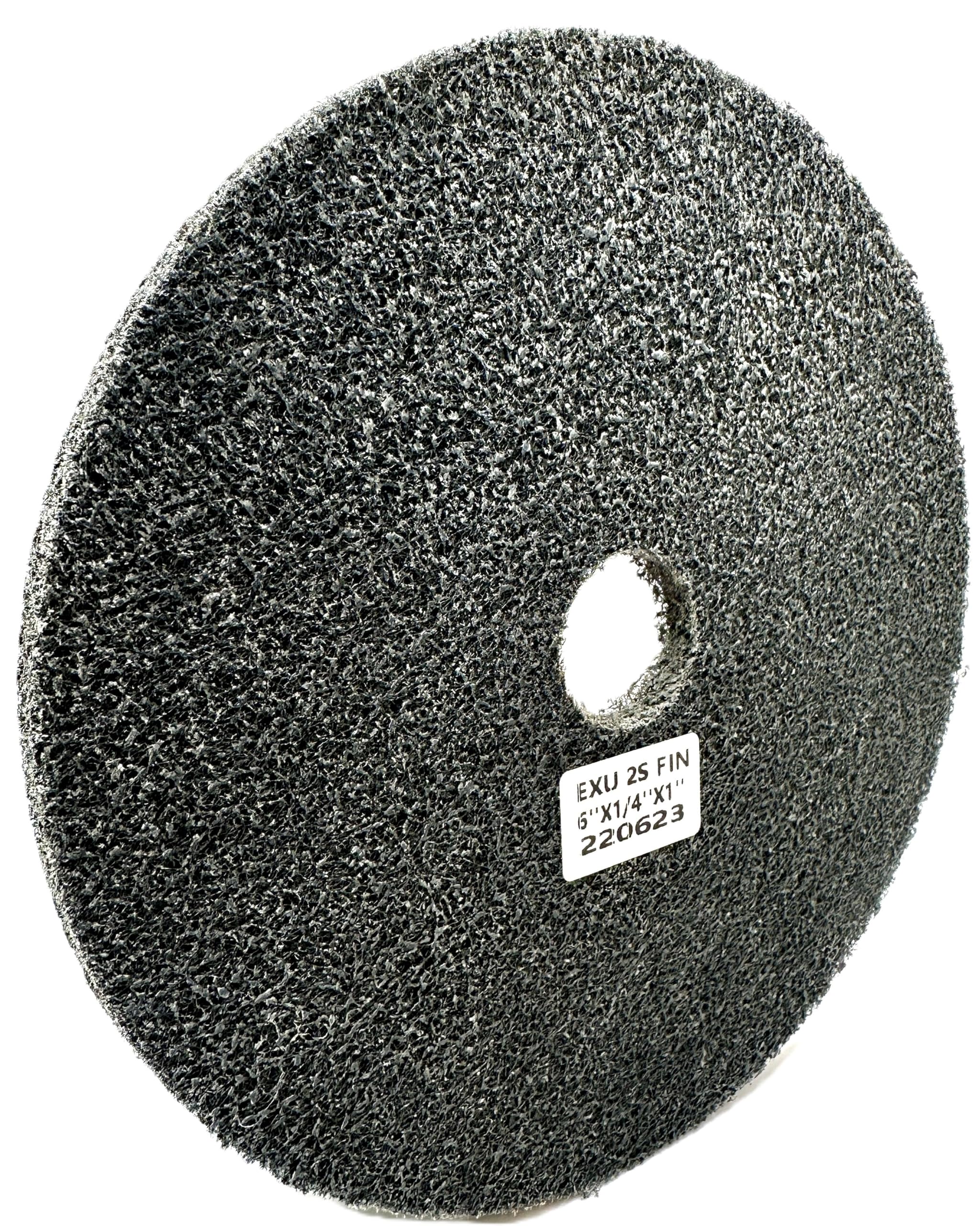 Pro-Graad EXL Unitized Wheel, Silicon Carbide, 6" Diameter x 1/4" Wide x 1" Arbor, 2S Fine | 18597 | (Pack of 1)