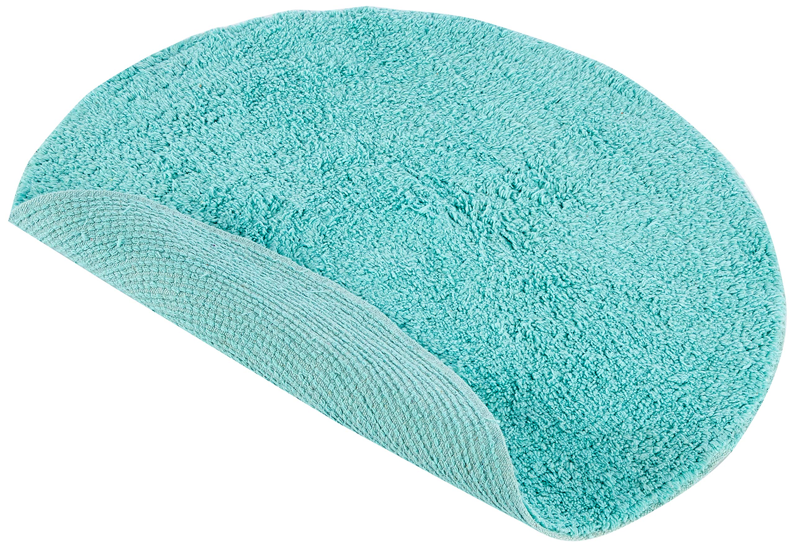 Bath mat round 57cm pastel green, 30 cm (Round) - Image 2